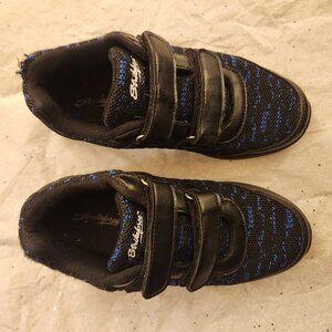 KR Strikeforce Flyer Mesh Black/Blue Youth Boys Bowling Shoes